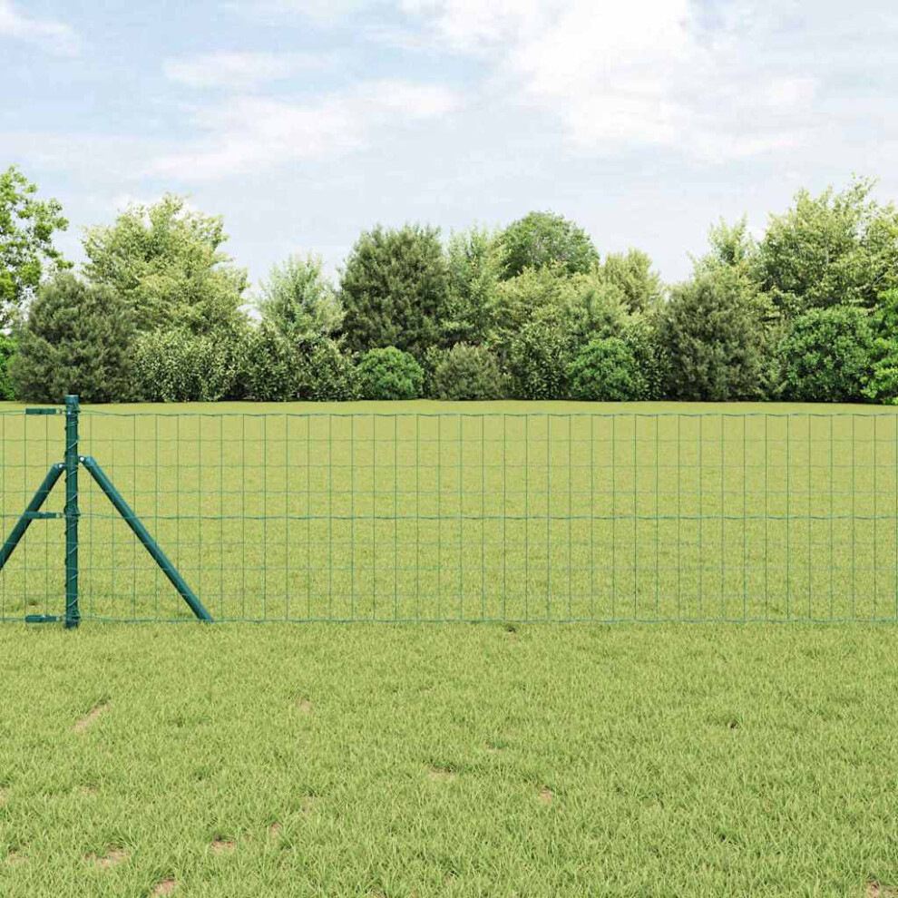 Vidaxl Ground Fix Welded Wire Fence 50 X 0.4 M (W X H)