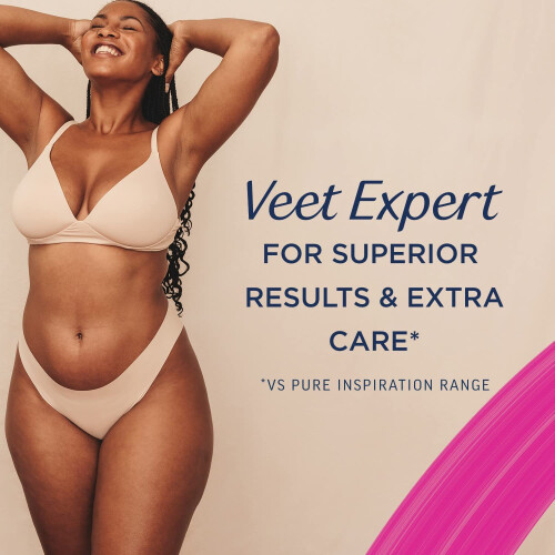 Veet Veet Expert Cold Wax Strips for Face, Normal Skin, 20 Count with 4 2