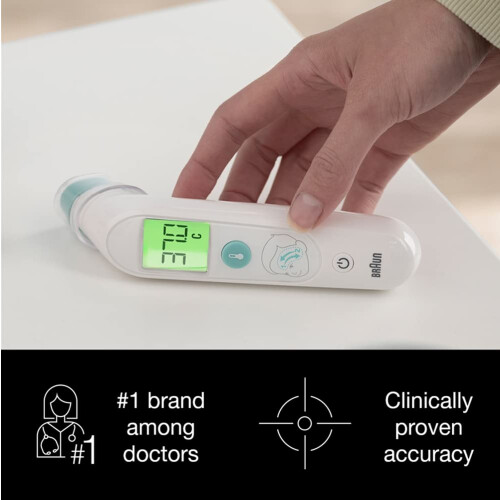 Braun Braun Sensian Swipe 5 Temple thermometer -TempleSwipe Technology 2