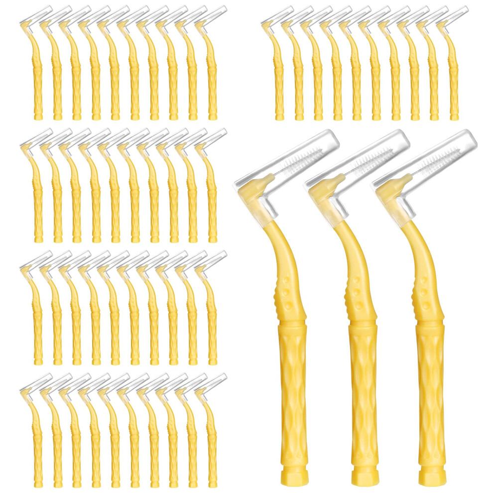 Rayito 50Pcs 1-1.2Mm Interdental Brushes, Soft Dental Brushes With