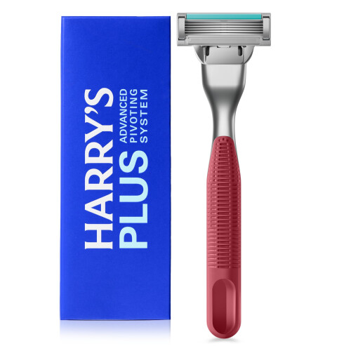 Harry's Harry's Plus: Razor for Men - Premium Handle and Razor Blade