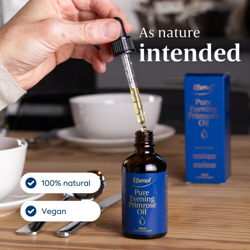 Efamol Pure Evening Primrose Oil - 60ml | High Strength Evening 2