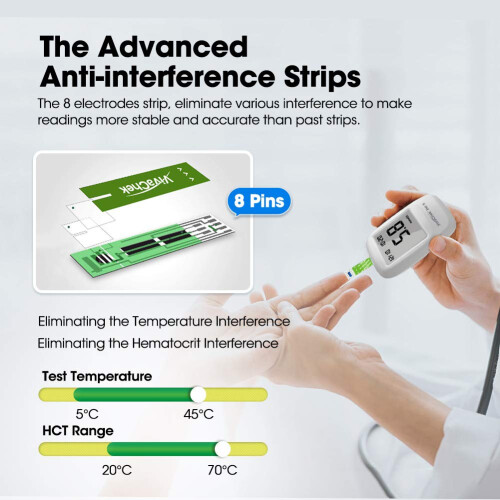 VivaChek Diabetes Strips x 100 & Diabetes Lancets x 100, Auto-Code 2