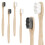 Bamboo Toothbrushes, 4 Pcs Soft Bristle Toothbrush, Eco-Friendly 1