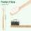 Bamboo Toothbrushes, 4 Pcs Soft Bristle Toothbrush, Eco-Friendly 6