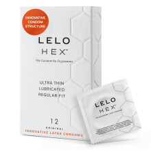 LELO HEX Original Ultra Thin Condoms with Increased Strength, Male