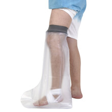 EVERCRYO Waterproof Adult Short Leg Cast Cover for Shower, Bath -