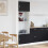 VidaXL vidaXL Hängeschrank Schwarz Eichen-Optik 60 x 57 x 207 cm 1