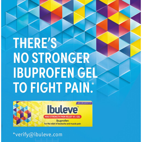 Ibuleve Max Strength Pain Relief 10% Ibuprofen Gel, Maximum 2