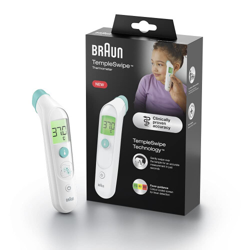 Braun Braun Sensian Swipe 5 Temple thermometer -TempleSwipe Technology