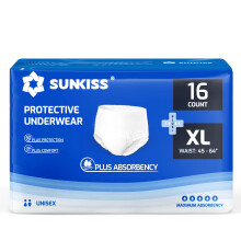 SUNKISS TrustPlus Incontinence Pants for Men and Women, Adult Pull