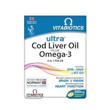 Vitabiotics Ultra Cod Liver Oil - 60