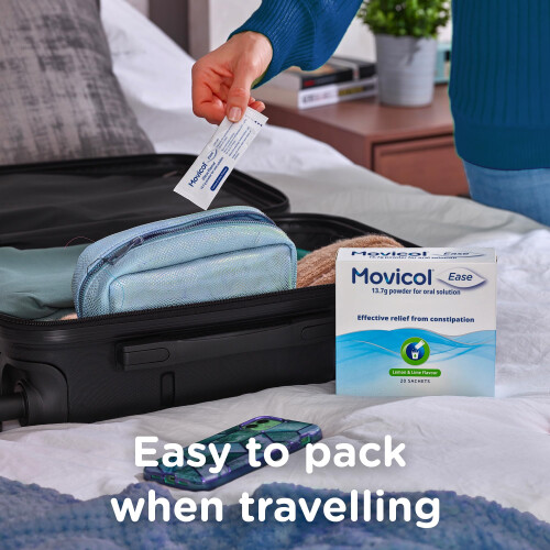 Movicol Ease Stick Sachets, Citrus, 20 Sachets, Constipation Relief 2