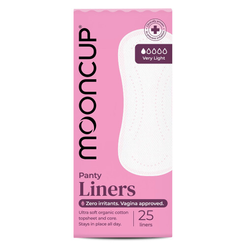 Mooncup Panty Liners - Plastic-Free, Ultra-Thin Liners Made with