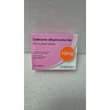 6 Months Supply Cetirizine Hayfever Allergy Tablets 30 x