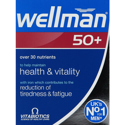 Wellman Multivitamin for Men Over 50 Years (Pack of