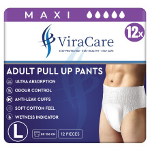 24 x Maxi Incontinence Pants Women & Men | Adults Diapers | Ultra Absorption and