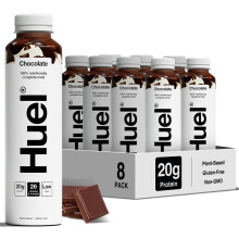 Huel Ready-to-drink Meal, Chocolate Protein Drink, 8 x 500ml Bottles,