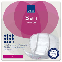 ABENA San Premium Mens & Womens Incontinence Pads, Breathable &