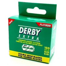 Derby Extra Double Edge Safety Razor Blades, 100
