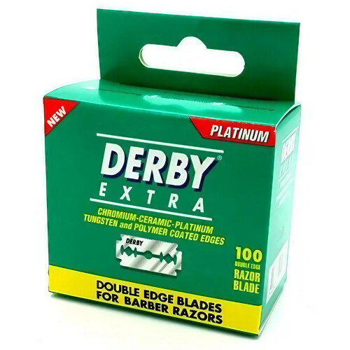 Derby Derby Extra Double Edge Safety Razor Blades, 100