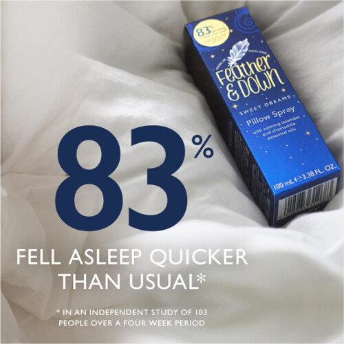 Feather & Down Pillow Spray Duo, Sleep Gift Set with Lavender Mist 1