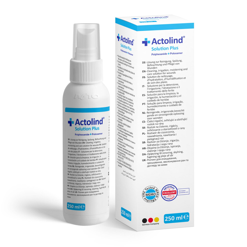 Actolind Solution Plus Â Antiseptic Solution For Wound Irrigation And