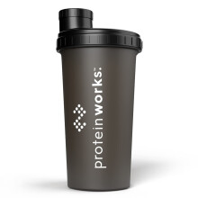 Protein Works - Sleakster Shaker | Durable & Leak Proof | Smoked