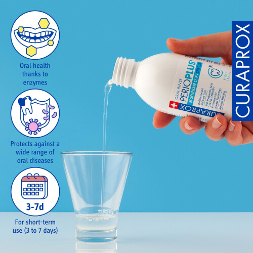 Curaprox Curaprox Perio Plus Regenerate Mouthwash – CHX 0.09% with CITROX/P 2