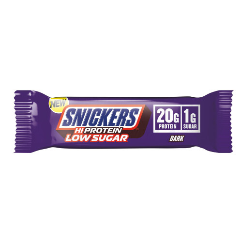 snickers Snickers Hi‑Protein Bars – Dark Chocolate, 20g Protein, Only 1g 1