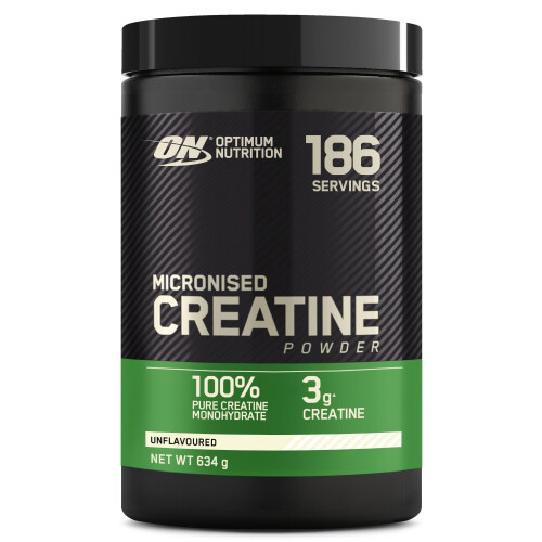Optimum Nutrition Optimum Nutrition Micronised Creatine Monohydrate Powder, Creatine,