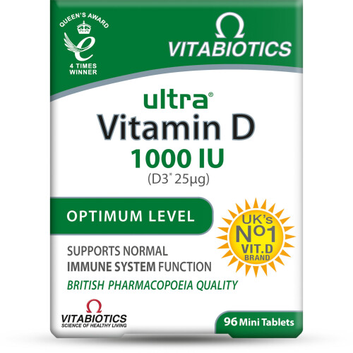 Vitamin D Tablets 1000IU, Vitabiotics