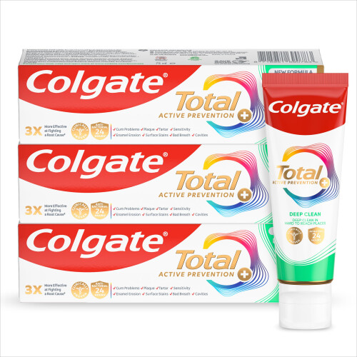 Colgate Colgate Total Advanced Deep Clean Toothpaste 75ml x