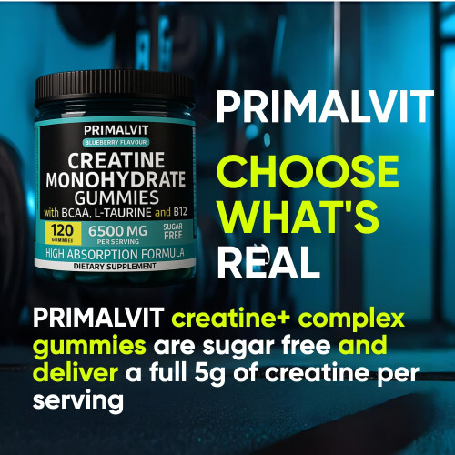 120 Creatine Gummies 6500mg Sugar-Free Complex – 40-Day Supply – 2