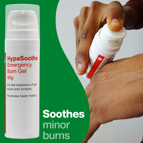 Safety First Aid Group HypaSoothe Emergency Burn Gel 50g 2