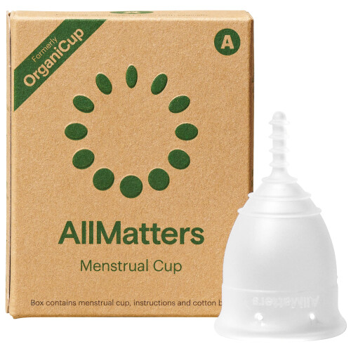 AllMatters Menstrual Cup (Formerly OrganiCup) Size A, for Those Who