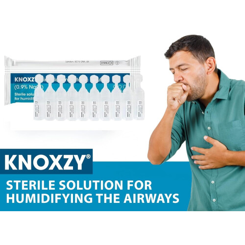 KNOXZY Isotonic Saline Solution 0.9% - Sodium Chloride NaCl - 2