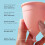 Mooncup Beginner Menstrual Cup, Reusable, Ultra Soft & Easy Insert, 3