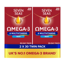 Seven Seas Omega-3 & Multivitamins Man, with B Vitamins and