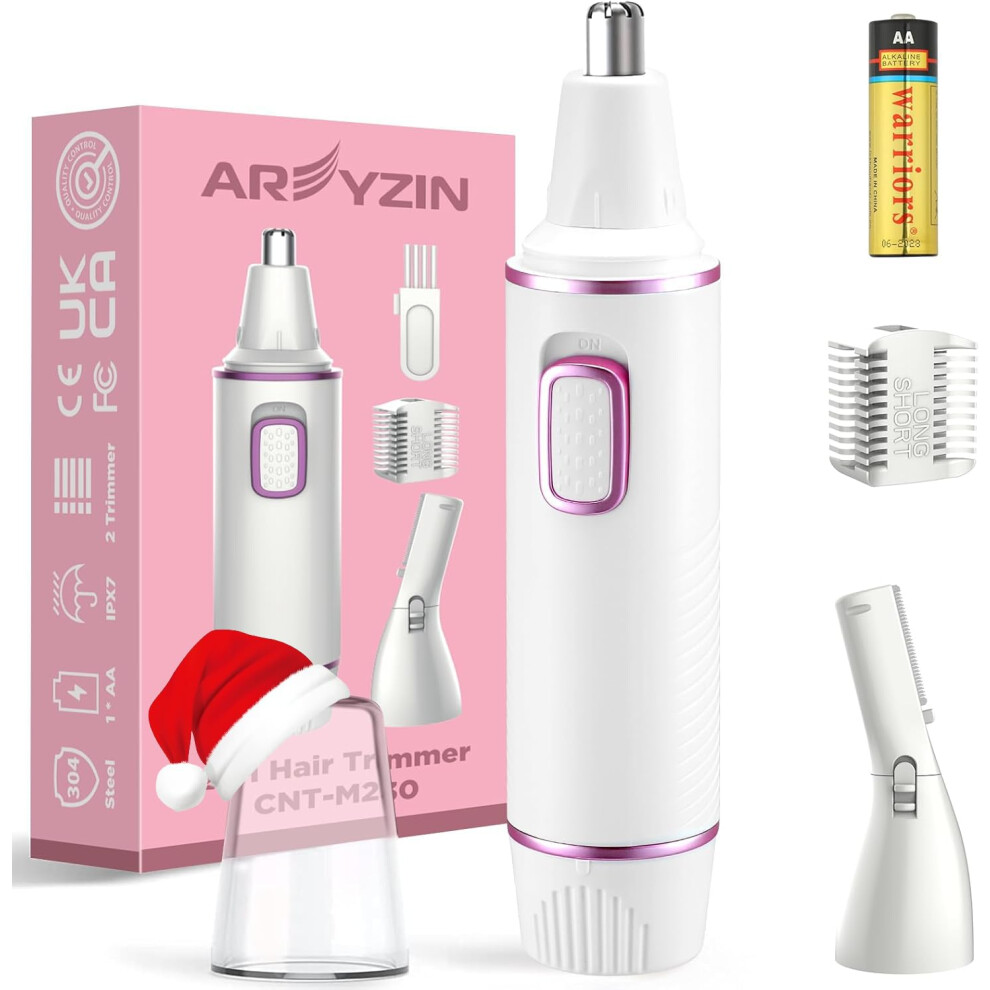 Areyzin Painless Nose Hair Trimmer For Women 2025 Upgrade Nose Trimmer Ladies