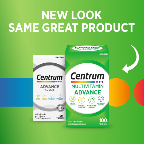 Centrum Centrum Advance Multivitamin & Mineral Supplements, 24 essential 1