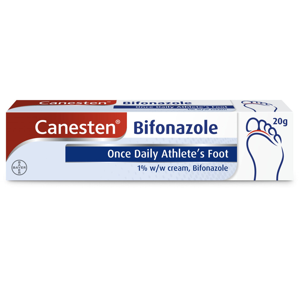 Canesten Bifonazole Once Daily AthleteâS Foot 1% W/W Cream |