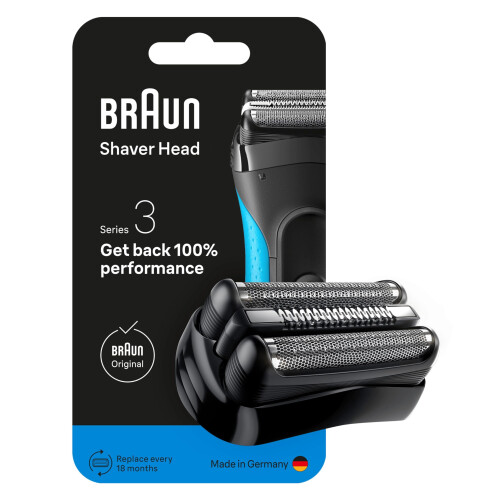 Braun Braun Series 3 Electric Shaver ORIGINAL Replacement Head, Get Back