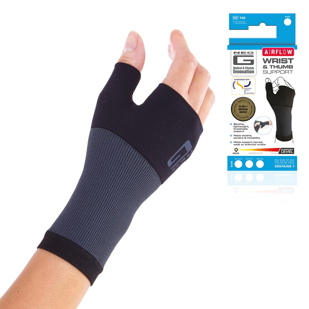 Neo-G Wrist And Thumb Support For Arthritis, Joint Pain, Tendonitis,