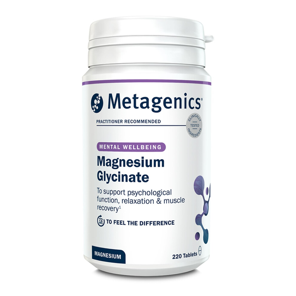Metagenics Magnesium Glycinate 100Mg Â High Strength Supplement