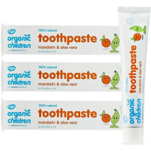 Green People Organic Children Mandarin & Aloe Vera Toothpaste - 100%