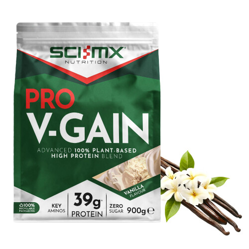 SCI-MX Pro-V Gain - 100% Vegan Protein Powder - Soy, Pea + Rice -
