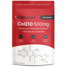 CoQ10 Supplement High Strength 500mg - Q10 Coenzyme by iSupplement