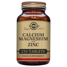 Solgar Calcium Magnesium Plus Zinc Tablets - Pack Of 250 - Healthy