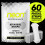 Neon Performance Nasal Strips (60 Count) – Clear Nose Strips for 4